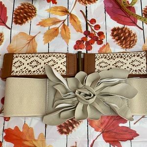 Stretch belt.  Two, size small/medium.
